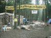 Hüttendorf im Bau